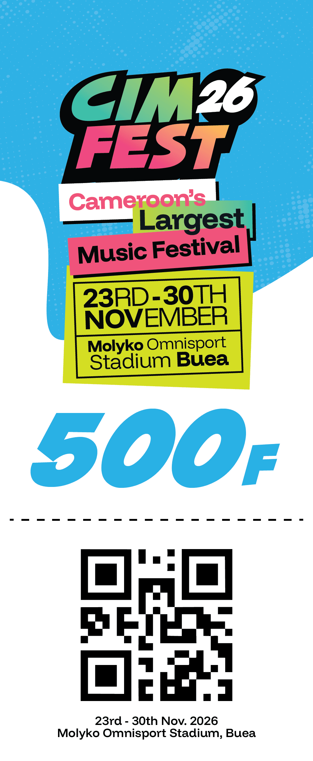 CIMFEST26 QR ticket